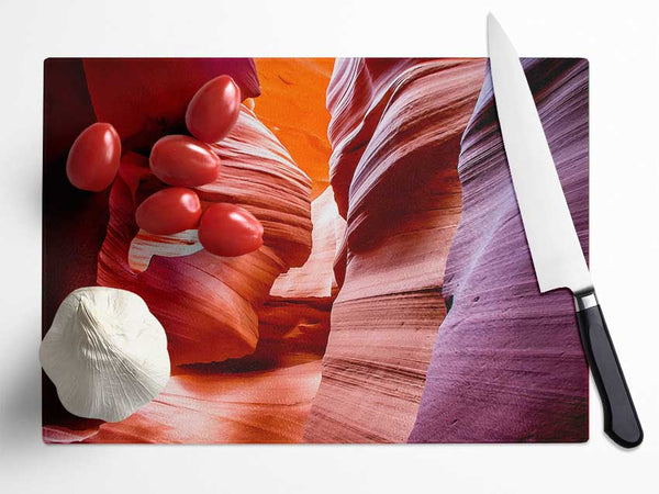 Lower Antelope Canyon Glass Chopping Board