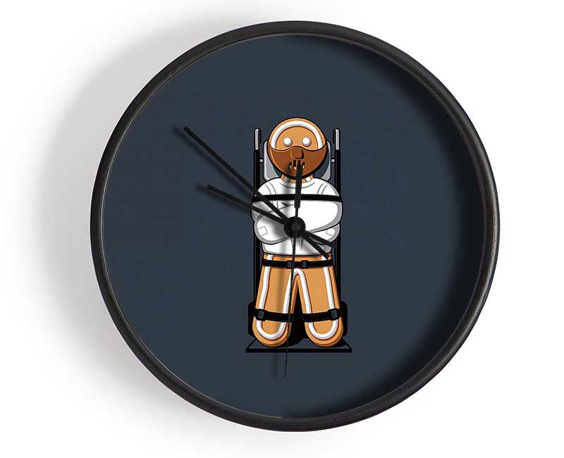 Gingerbread Hannibal Clock - Wallart-Direct UK