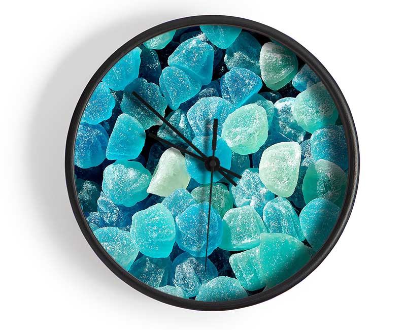 Blue Jelly Clock - Wallart-Direct UK