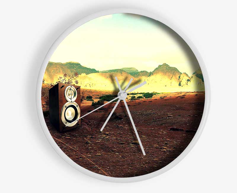 Speaker Art Clock - Wallart-Direct UK