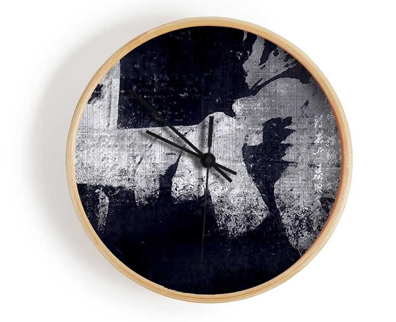 Six Strings Clock - Wallart-Direct UK