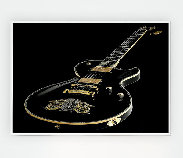 Dbz Bolero Guitar Print Poster Wall Art