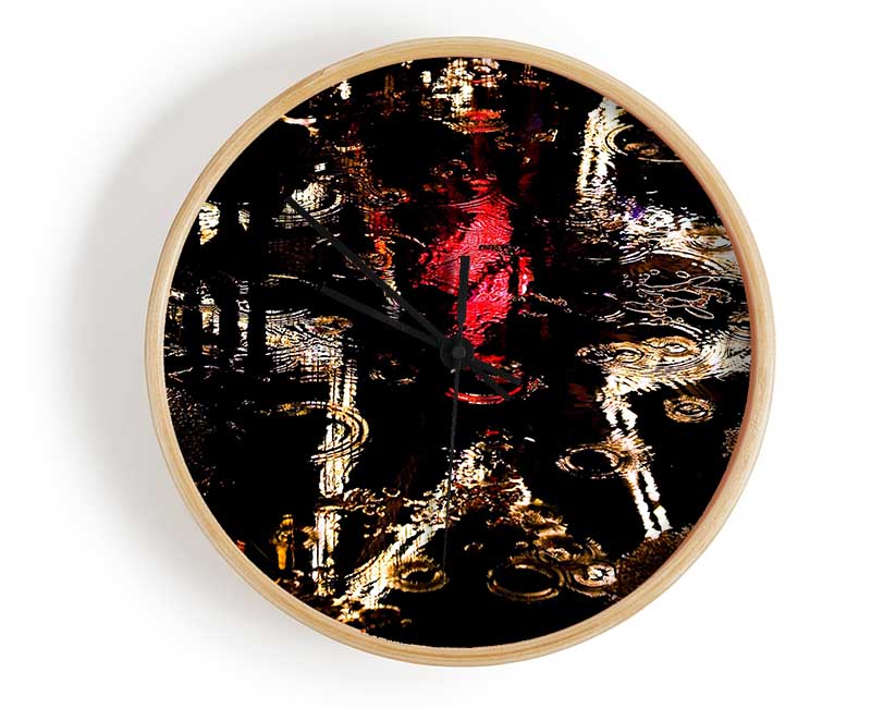 Rainy Night Clock - Wallart-Direct UK