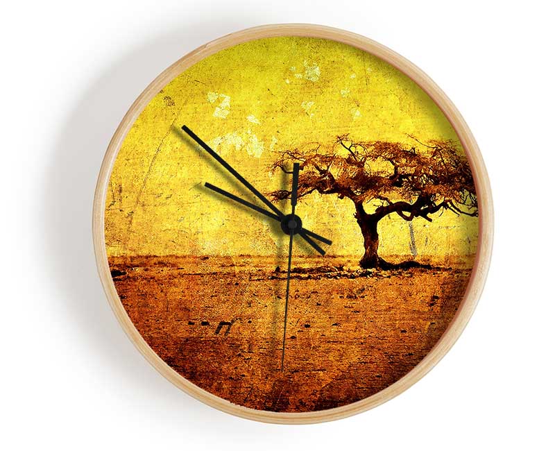 Artistic Texture Clock - Wallart-Direct UK