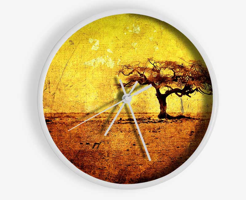 Artistic Texture Clock - Wallart-Direct UK