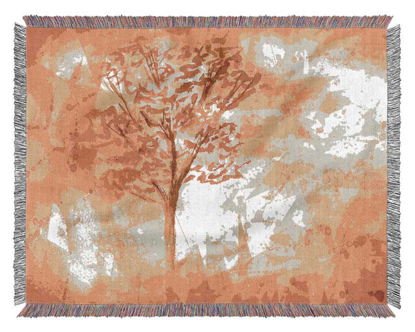 Fall In October Woven Blanket