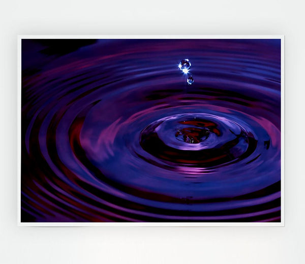 Abstract Drop Print Poster Wall Art