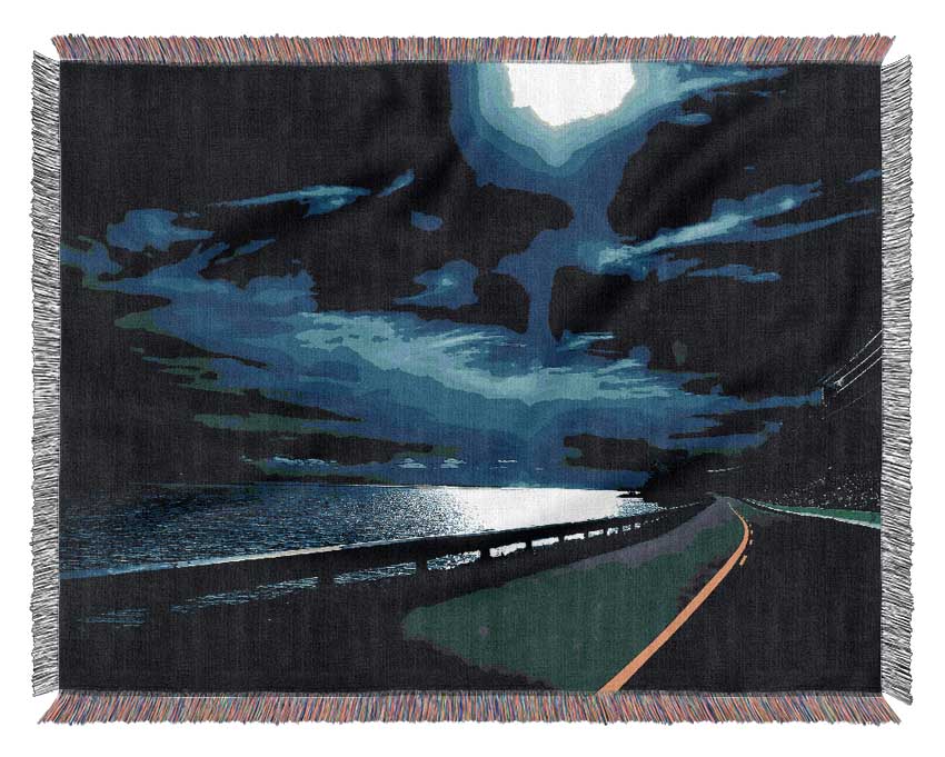 Highway Nights Woven Blanket