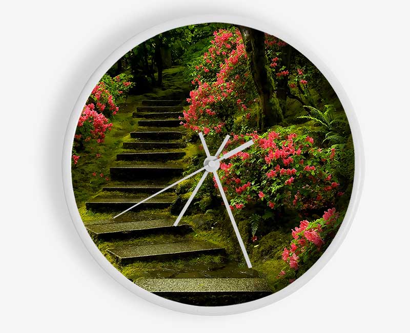 Japanese Garden Washington Park Clock - Wallart-Direct UK