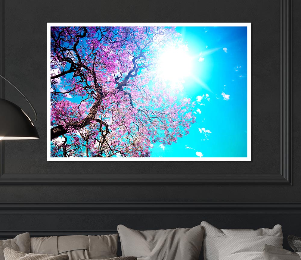 Blooming Spring Print Poster Wall Art