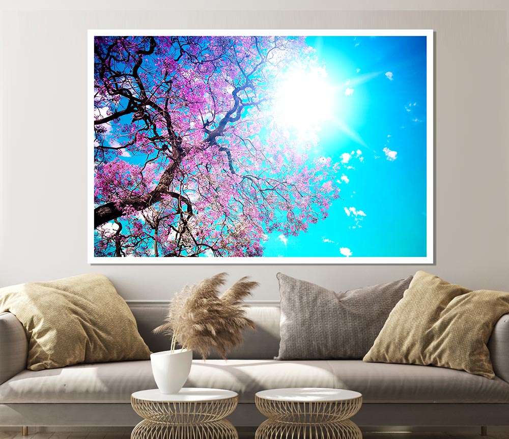 Blooming Spring Print Poster Wall Art