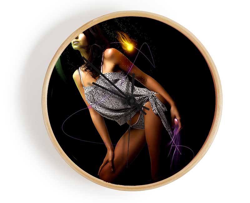 Fantasy Winged Girl Clock - Wallart-Direct UK