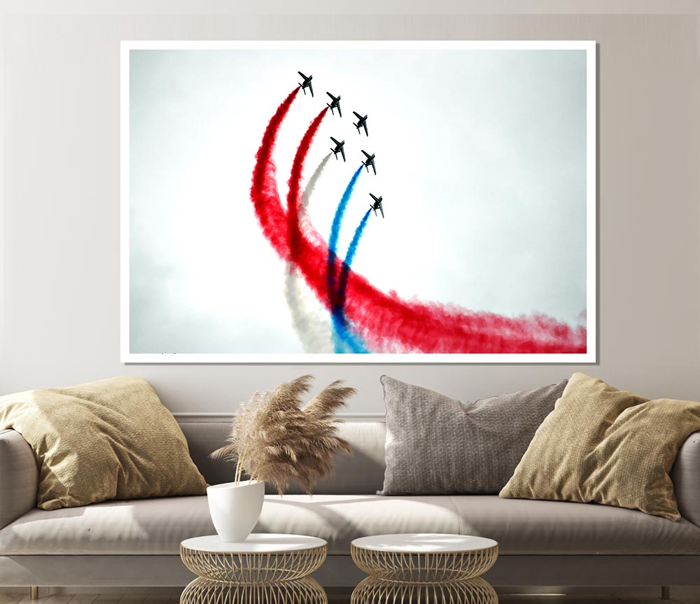 Aviation In France Print Poster Wall Art