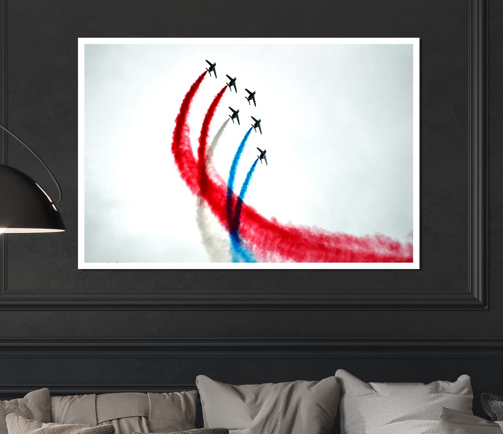 Aviation In France Print Poster Wall Art