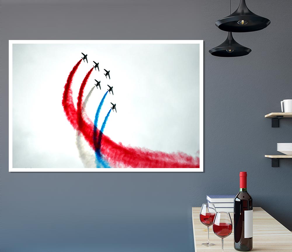 Aviation In France Print Poster Wall Art