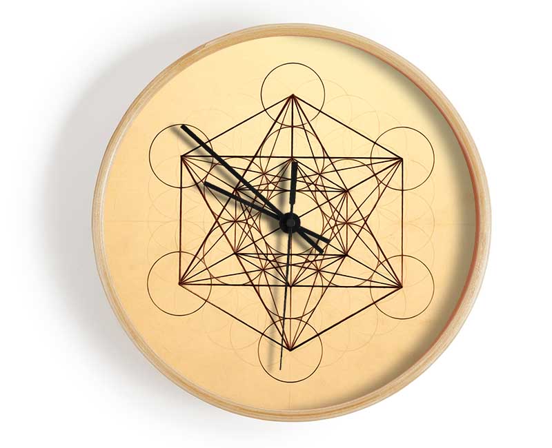 Architects Cube Clock - Wallart-Direct UK