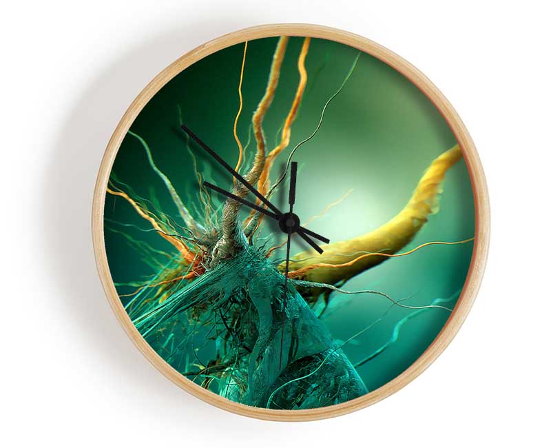 Bacteria Clock - Wallart-Direct UK