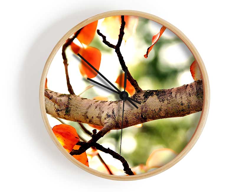 Fall Tree Clock - Wallart-Direct UK