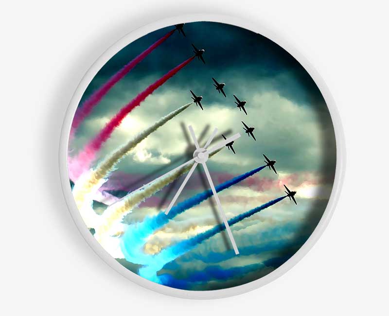 Air Show Clock - Wallart-Direct UK