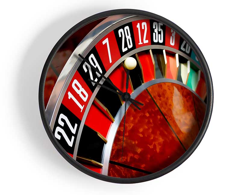 Roulette Clock - Wallart-Direct UK