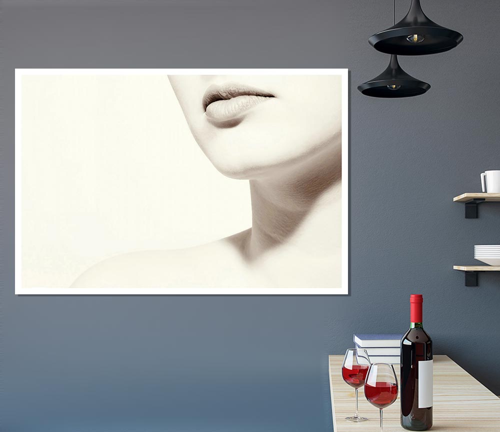 Flawless Skin Print Poster Wall Art