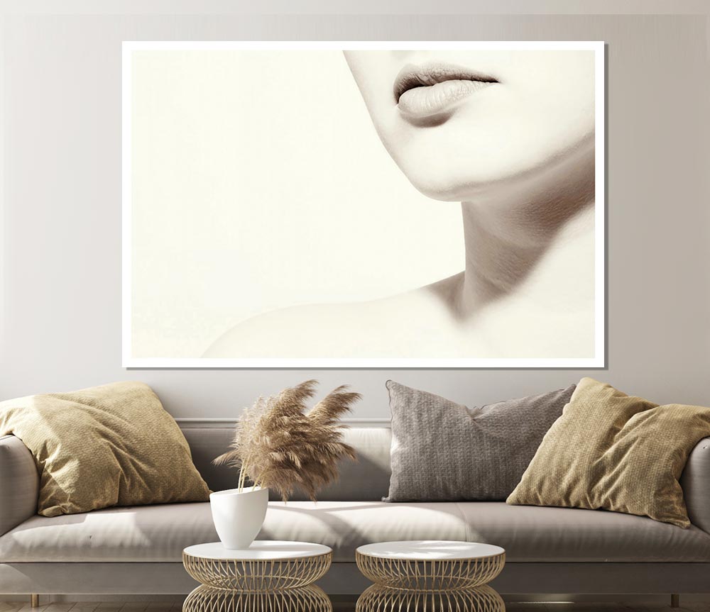 Flawless Skin Print Poster Wall Art