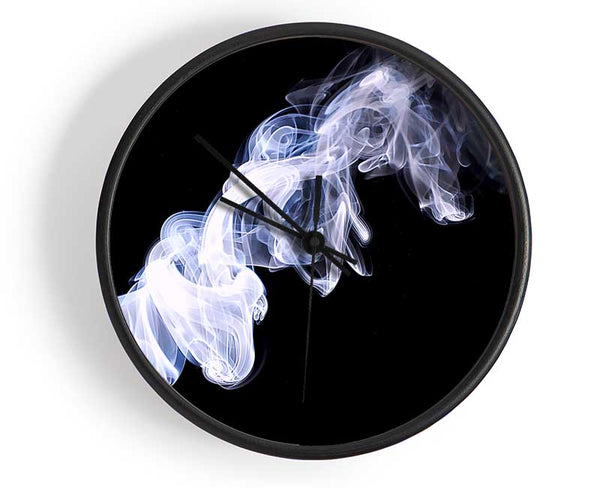 Smoke Swirl Clock - Wallart-Direct UK