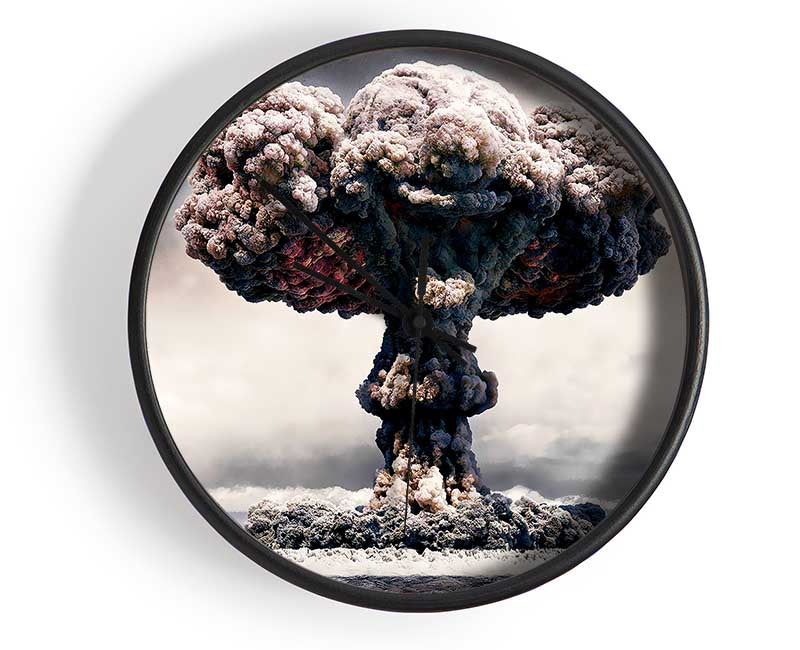 The Atom Bomb Blast Clock - Wallart-Direct UK