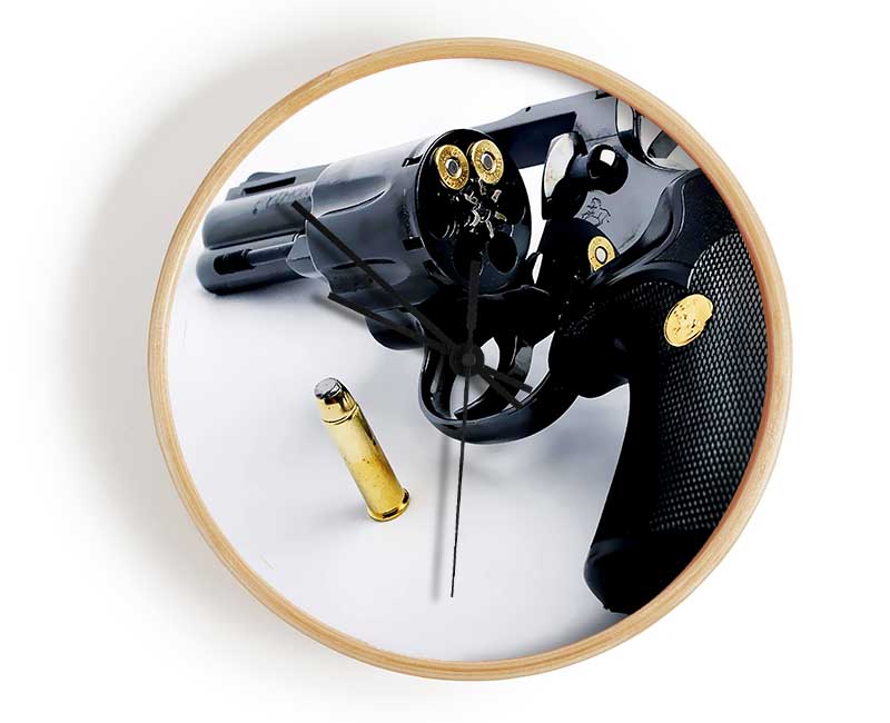 Gun And Bullet Clock - Wallart-Direct UK