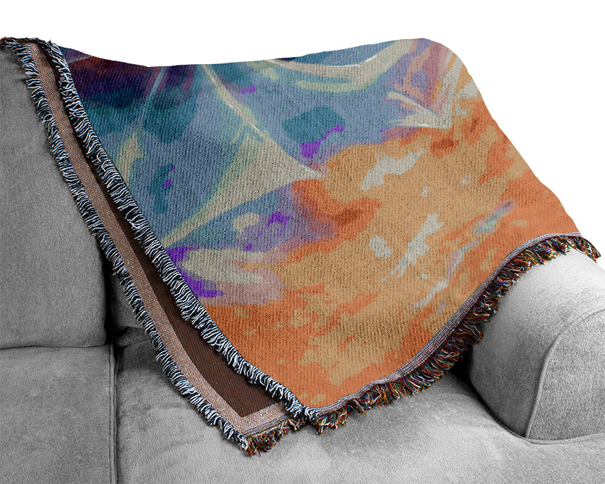 Dragon Fairy Love Woven Blanket