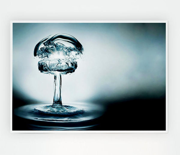 Water Bomb Print Poster Wall Art