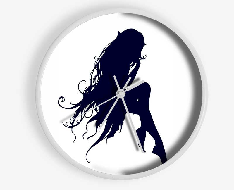 Blue Fairy Clock - Wallart-Direct UK