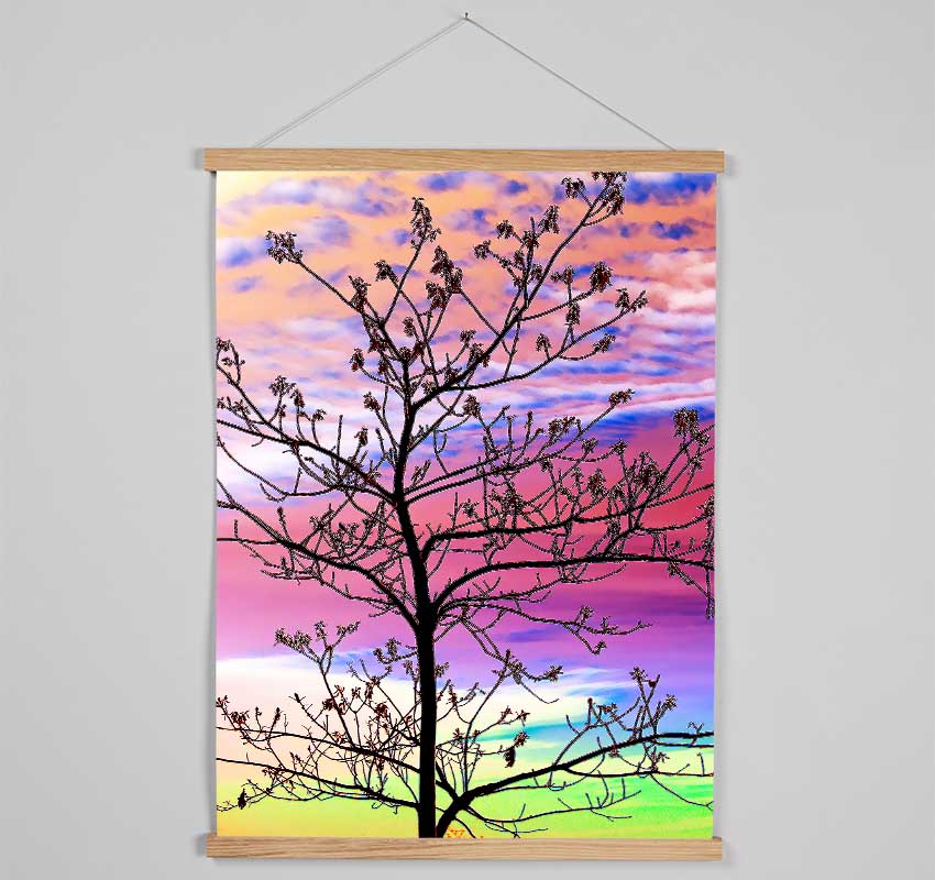 Rainbow Skies Hanging Poster - Wallart-Direct UK