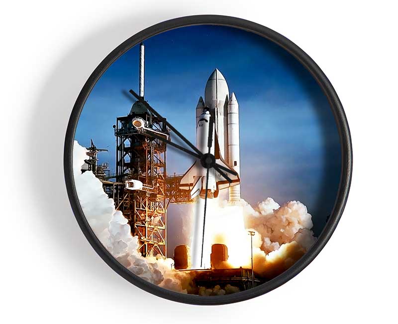 Space Shuttle Take Off Clock - Wallart-Direct UK