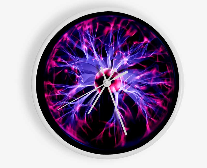 Vibrant Eye Of The Storm Clock - Wallart-Direct UK