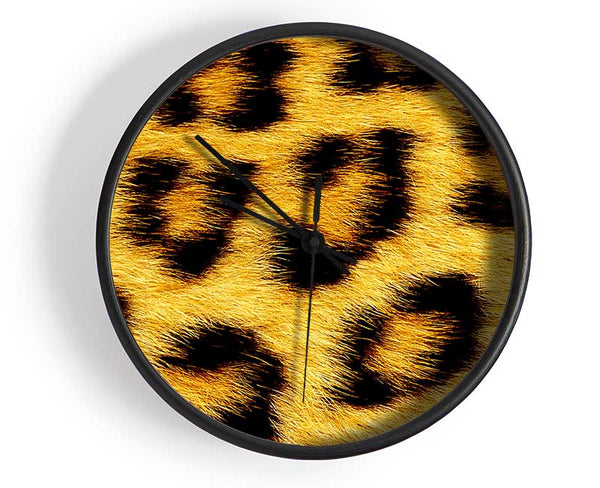 Leopard Print Clock - Wallart-Direct UK