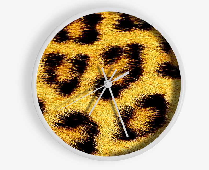 Leopard Print Clock - Wallart-Direct UK