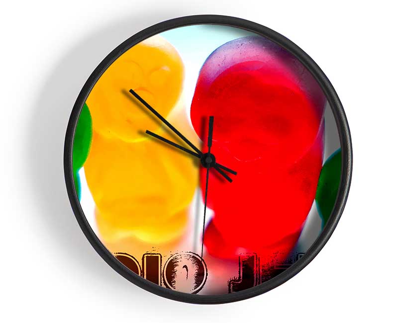 Radio Jellybabys Clock - Wallart-Direct UK