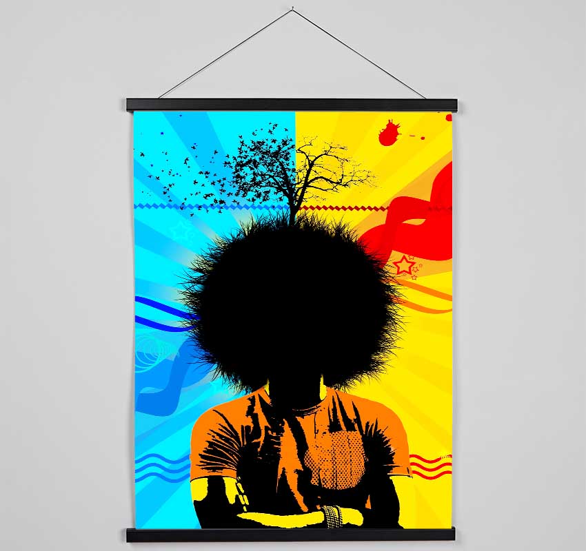 Roots Of Life Hanging Poster - Wallart-Direct UK