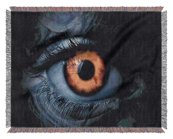 Fire Eye Woven Blanket