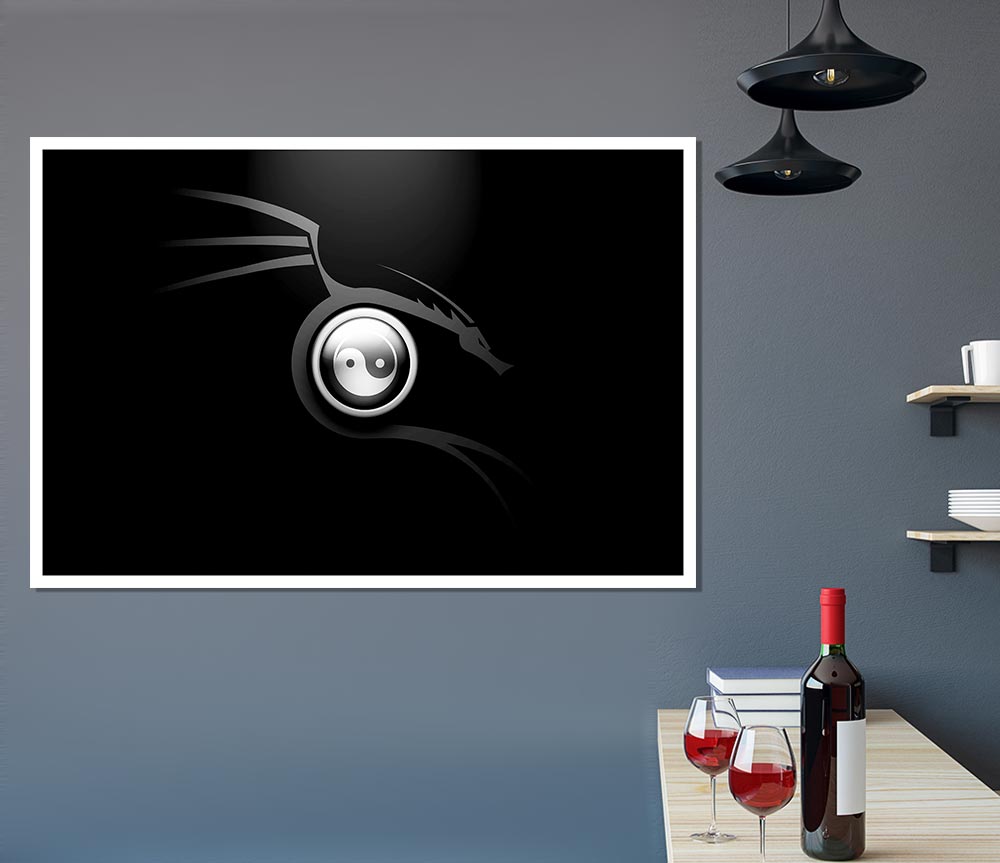 Ying N Yang Print Poster Wall Art