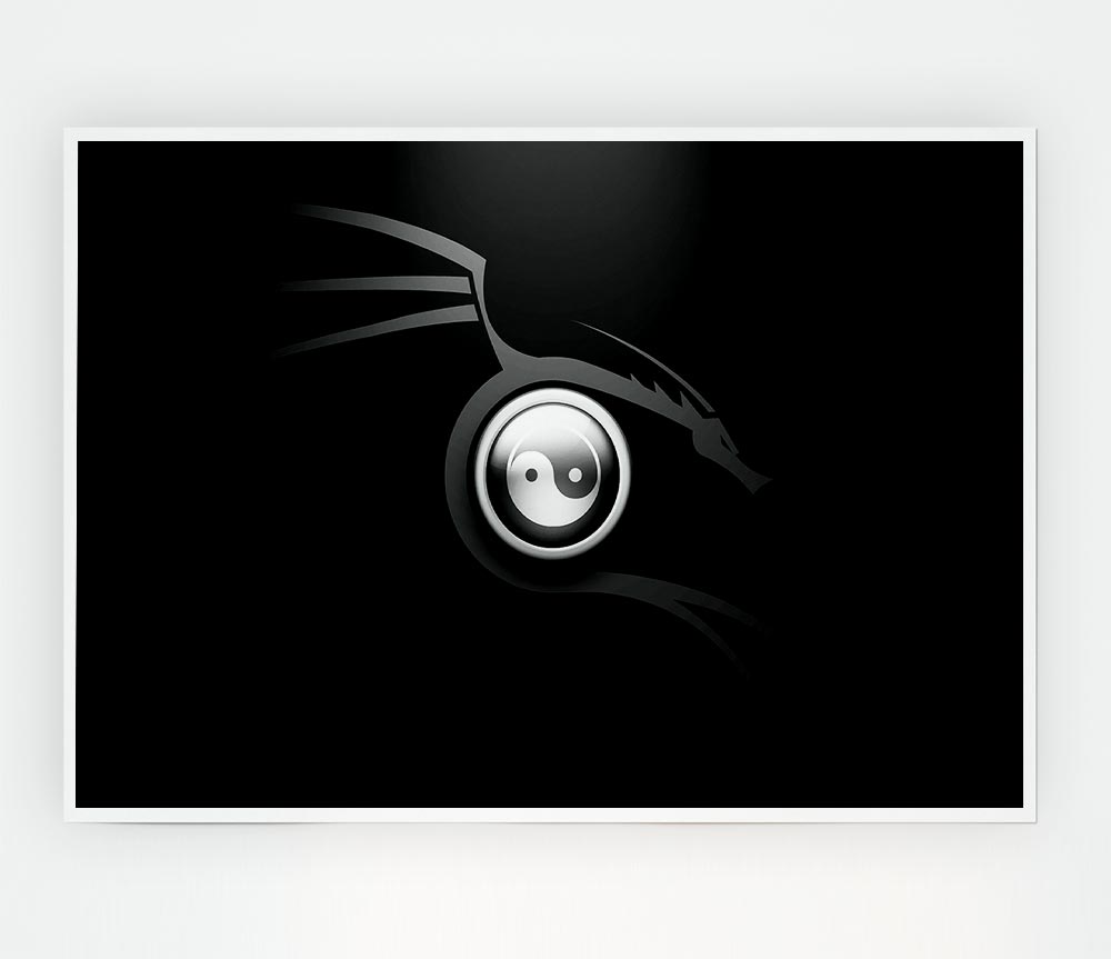 Ying N Yang Print Poster Wall Art