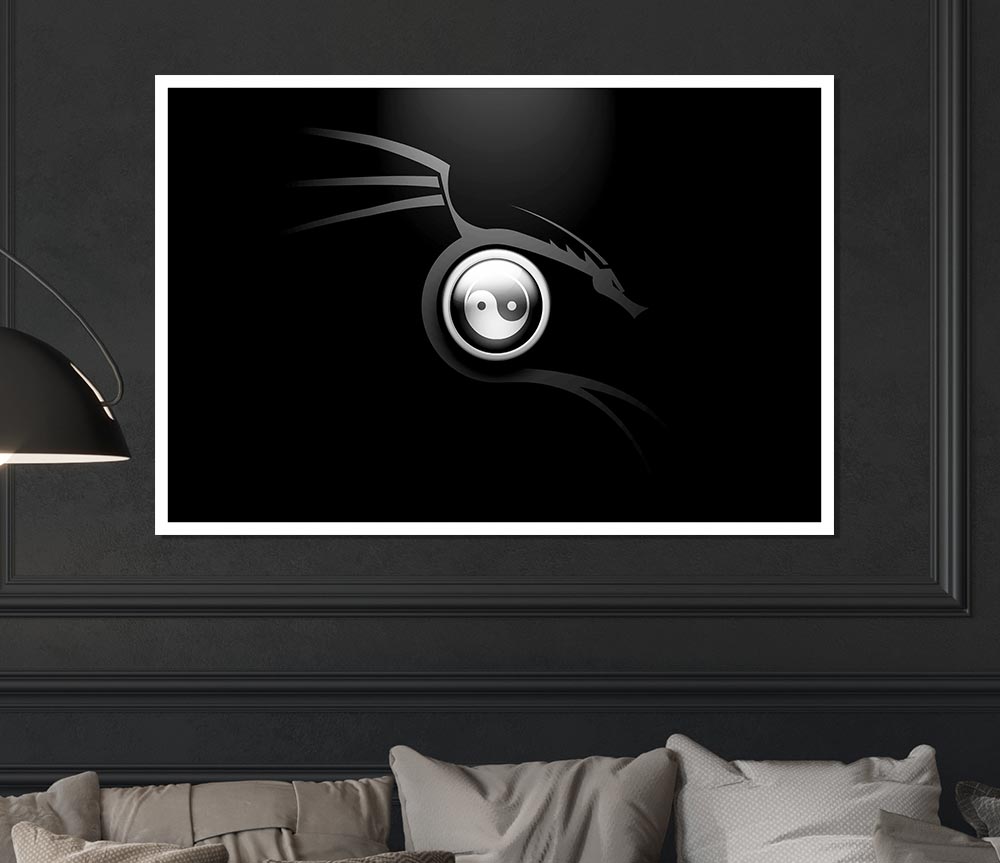 Ying N Yang Print Poster Wall Art