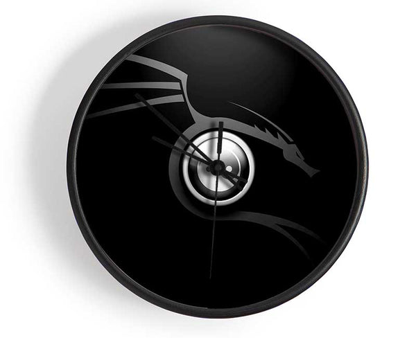 Ying n Yang Clock - Wallart-Direct UK