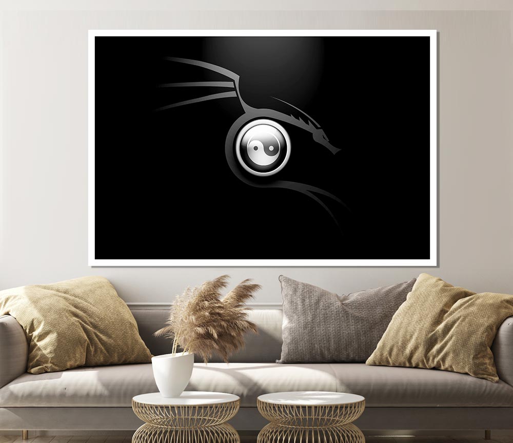 Ying N Yang Print Poster Wall Art