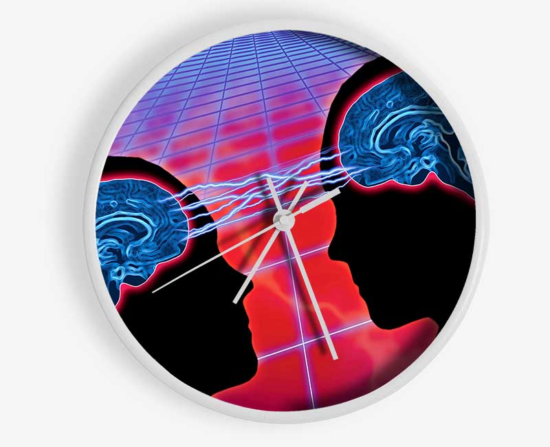 Brain Communication Clock - Wallart-Direct UK