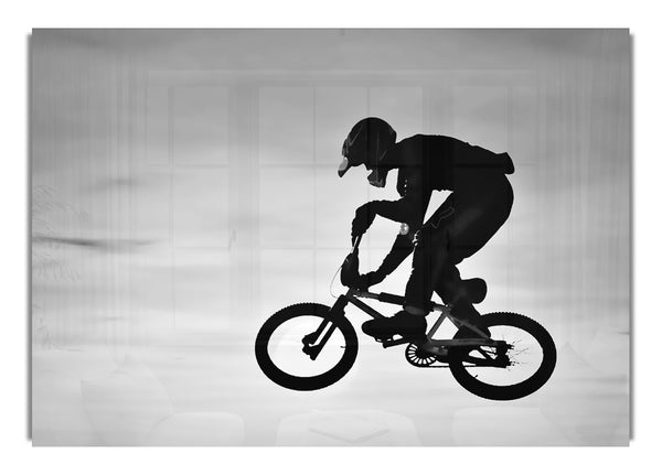 Bmx Jump B~w