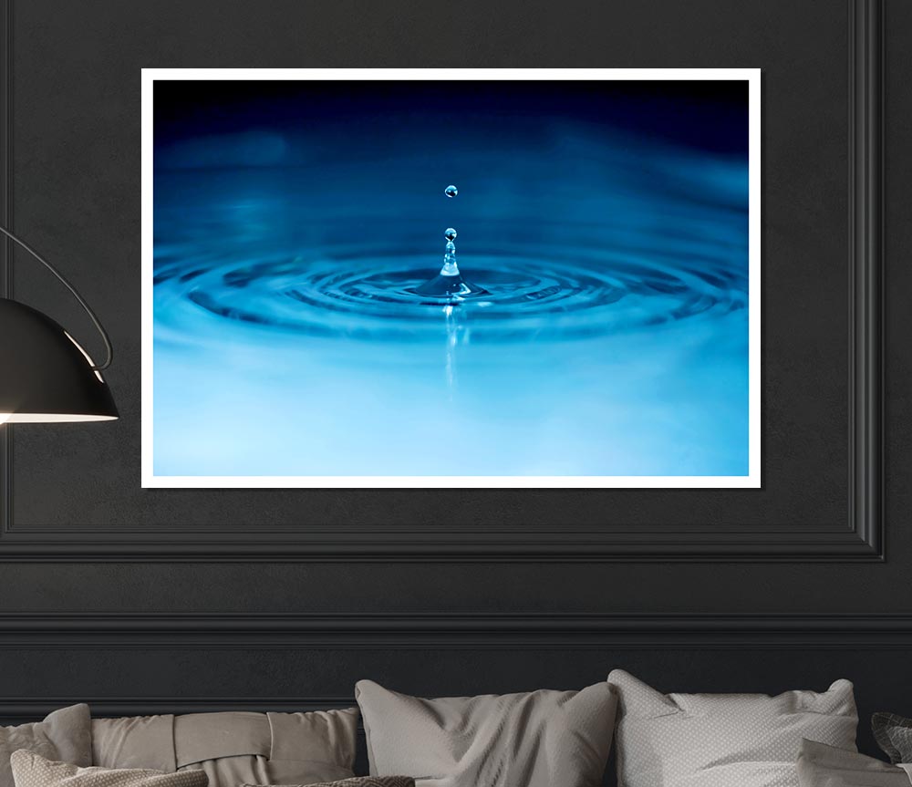 Tidal Wave Waters Print Poster Wall Art