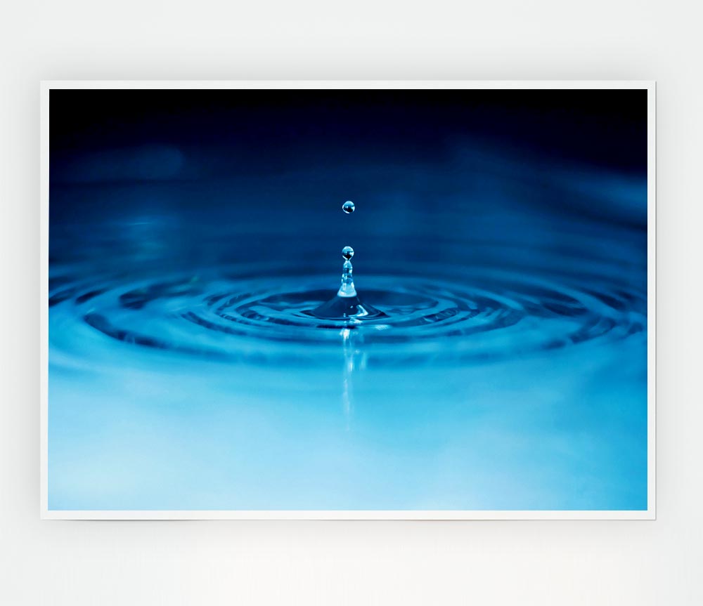 Tidal Wave Waters Print Poster Wall Art