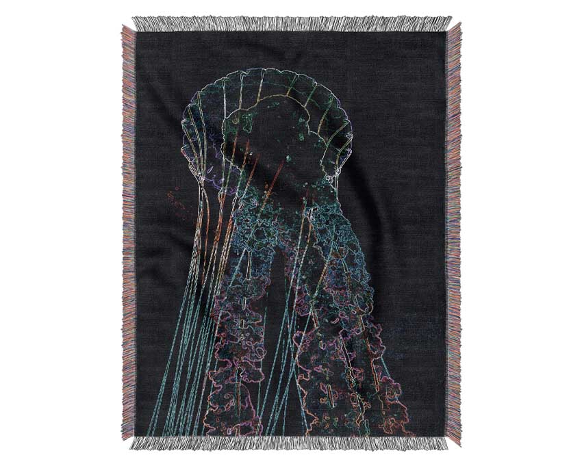 Jellyfish Woven Blanket